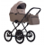 Детская коляска 2 в 1 MORENO SL NEW 06 бежевый+т.бежевая кожа