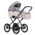 Детская коляска 2 в 1 MORENO SL NEW 07 св.серый+белая кожа