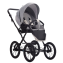 Детская коляска 2 в 1 MORENO SL NEW 07 св.серый+белая кожа