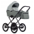 Детская коляска 2 в 1 MORENO SL NEW 01 шалфей+шалфей кожа