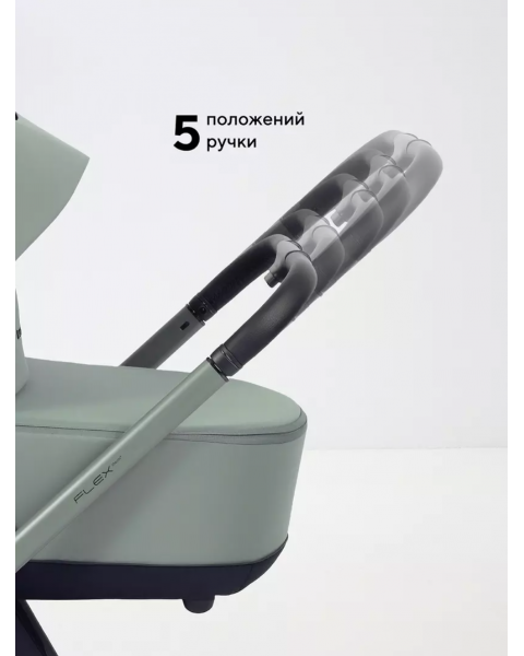 Коляска 2 в 1 Rant Flex Soft Therm Forest green 2025