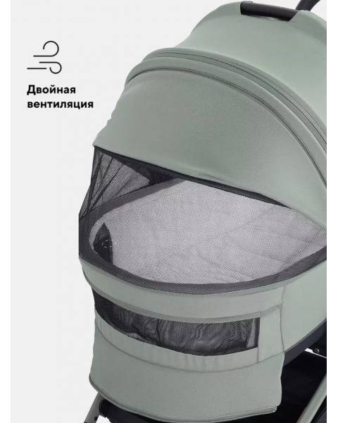 Коляска 2 в 1 Rant Flex Soft Therm Forest green 2025