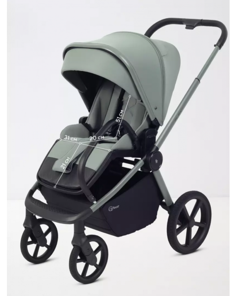 Коляска 2 в 1 Rant Flex Soft Therm Forest green 2025