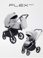 Коляска 2 в 1 Rant Flex Soft Therm Stone grey 2025