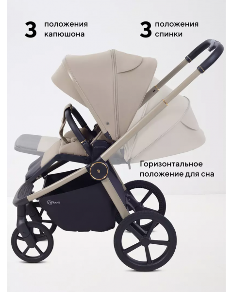 Коляска 2 в 1 Rant Flex Soft Therm Sandy beige 2025