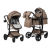 Коляска трансформер Aimile Adventurer экокожа ореховый ADV-14 2026