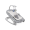 Качели электронный шезлонг Chicco MIA PEBBLE серый