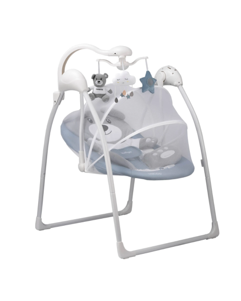 Электронные качели INDIGO TEDDY (0-9 кг), (синий)