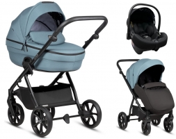 Детская коляска Tutis Uno 6 Plus Essential collection 3 в 1 с автокреслом Elo Lux EduSky Black 1602143 Menta