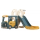 Игровой комплекс с горкой UNIX Kids Bus 171 см Yellow