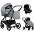 Детская коляска Tutis Leo Plus 3 в 1 227 Stone grey