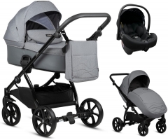 Коляска 3 в 1 Tutis Leo Plus, Stone Grey (227)