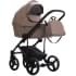 Детская коляска Bebetto Magnum Light SE Pro 2 в 1 05 т.бежевая кожа черная рама
