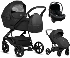Коляска Tutis Viva 5+ Leather 3 в 1 699 black