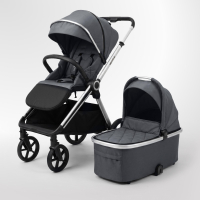Коляска 2 в 1 UNIX Kids Verona / Верона серый