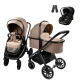 Детская коляска AmaroBaby Motus V2 3 в 1 мокко