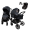 Детская коляска AmaroBaby Motus V2 3 в 1 серый