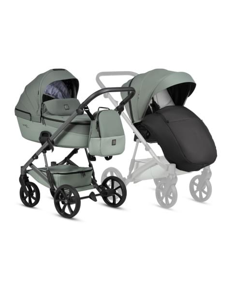 Коляска 2 в 1 Tutis Viva 6+ Essential, Sage (039)