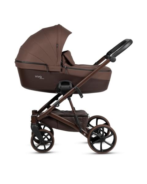 Коляска 2 в 1 Tutis Viva 6+ Essential, Espresso (067)