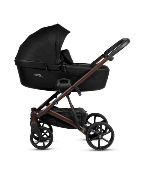 Коляска 2 в 1 Tutis Viva 6+ Essential, Caviar (070)