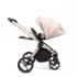 Коляска детская Peppy Monaco 2 в 1 Beige (бежевый), рама беж, шлифованный алюминий 2026