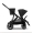 Прогулочная коляска для двойни и погодок Cybex Gazelle S Moon Black (Черный) рама Black Frame (Черная)