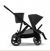 Прогулочная коляска для двойни и погодок Cybex Gazelle S Moon Black (Черный) рама Black Frame (Черная)