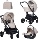 Детская коляска Farfello Baby Shell 3 в 1 2024 кофейный