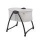 Колыбель электрическая Peppy Melia (White/Grey)