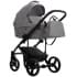 Детская коляска Bebetto Magnum Light SE 2 в 1 07 св.серый, черная рама