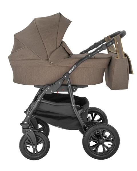 Детская коляска Alis Berta 2 в 1 Be11 св.коричневый