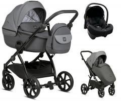 Коляска 3 в 1 Tutis Uno 5+ Earth Collection, Grey (022)