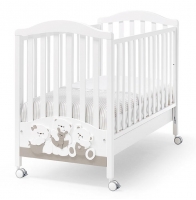 Детская кровать Erbesi Mirtillo белый/песочный