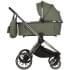 Детская коляска Adamex Spark SE 2 в 1 3-SALVIA-ONYX -ЗЕЛЁНЫЙ-РАМА ХРОМ