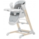 Стульчик для кормления Carrello Cascata Wooden CRL-10303 Ash Grey