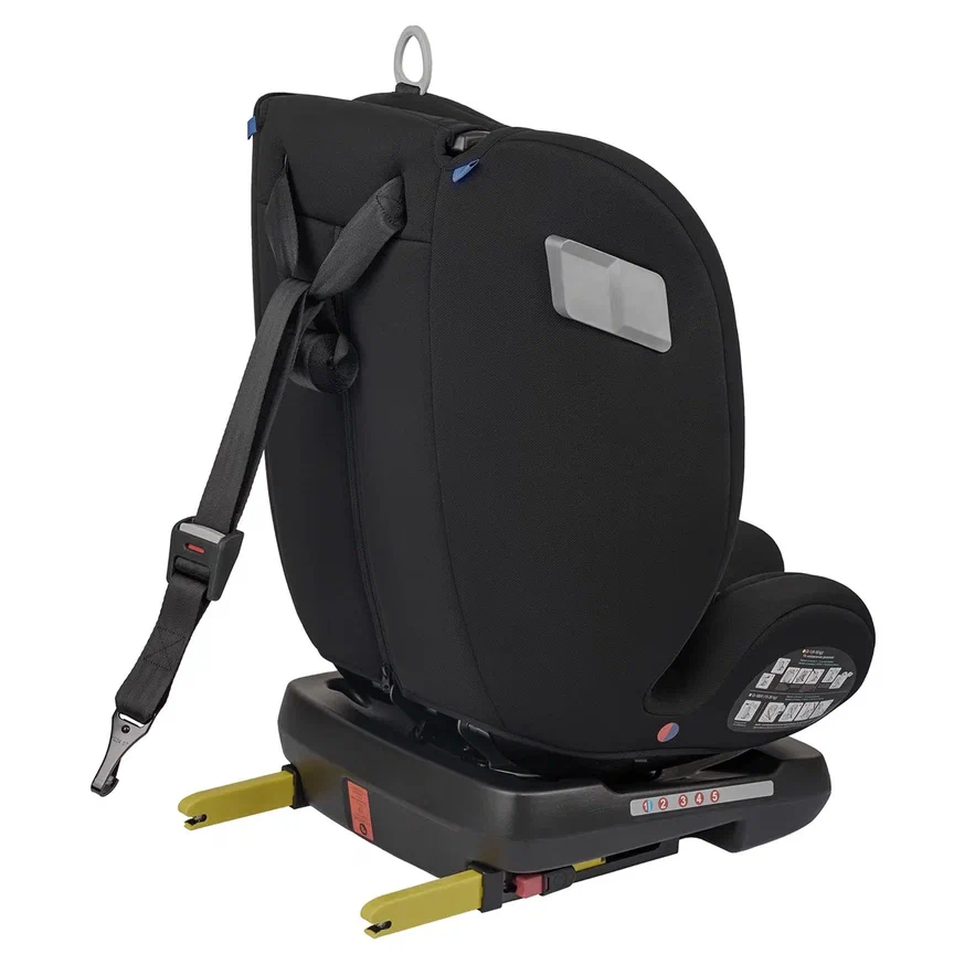 Автокресло Indigo TOURNEO S isofix 0+1+2+3 (0-36 кг) черный твил